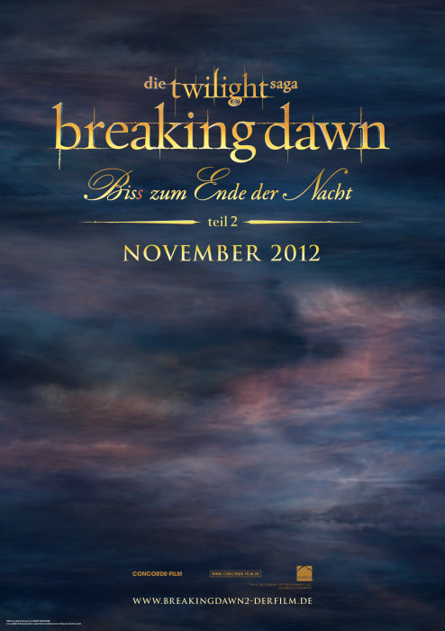 Plakat zum Film: Breaking Dawn - Bis(s) zum Ende der Nacht - Teil 2