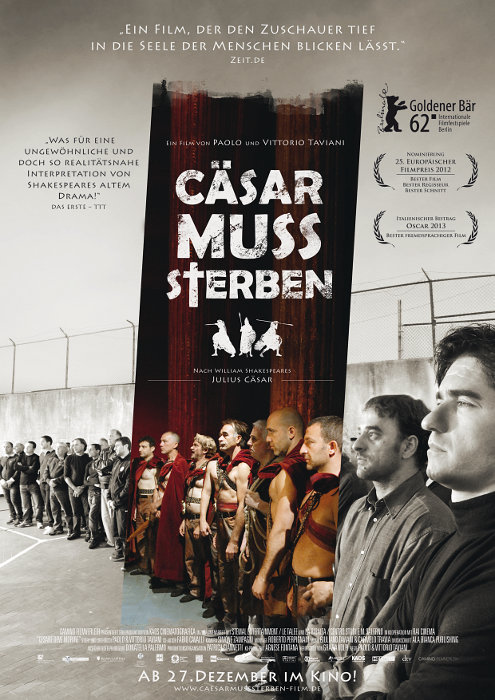 Plakat zum Film: Cäsar muss sterben