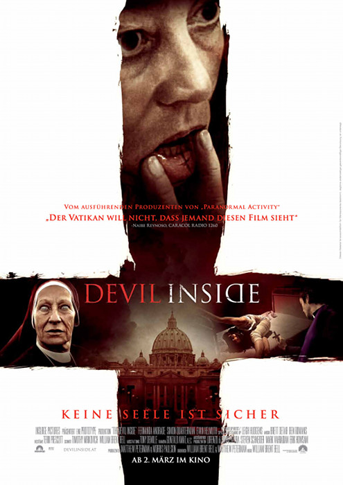 Plakat zum Film: Devil Inside - Keine Seele ist sicher