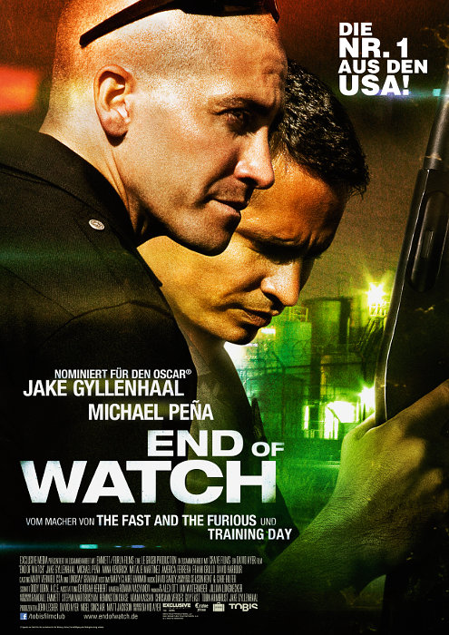 Plakat zum Film: End of Watch