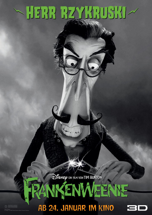 Plakat zum Film: Frankenweenie