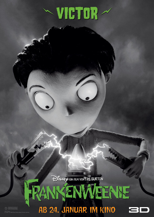Plakat zum Film: Frankenweenie