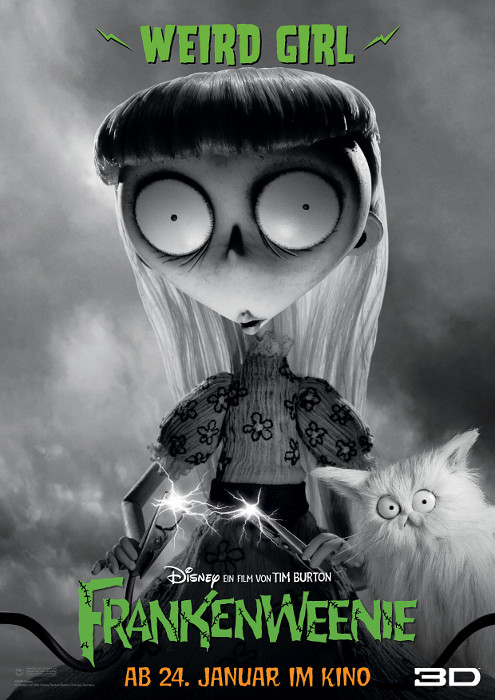 Plakat zum Film: Frankenweenie