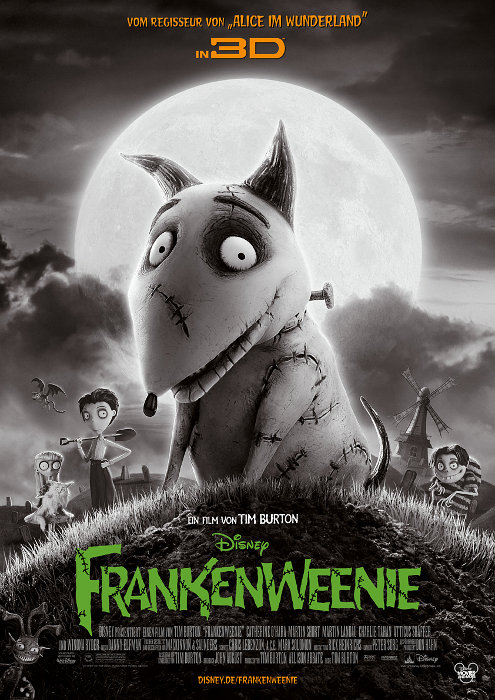 Plakat zum Film: Frankenweenie