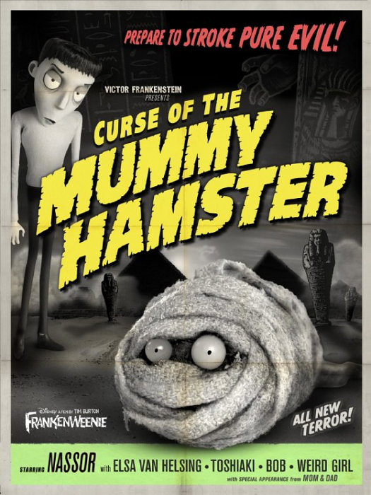 Plakat zum Film: Frankenweenie