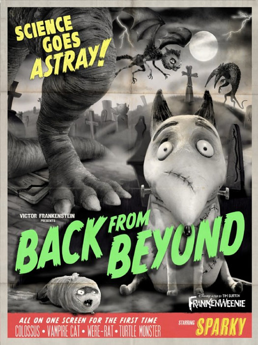 Plakat zum Film: Frankenweenie