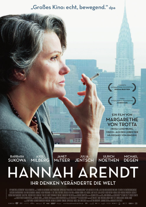Plakat zum Film: Hannah Arendt