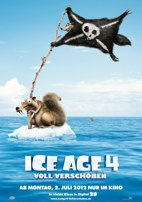 Plakat zum Film: Ice Age 4 - Voll verschoben