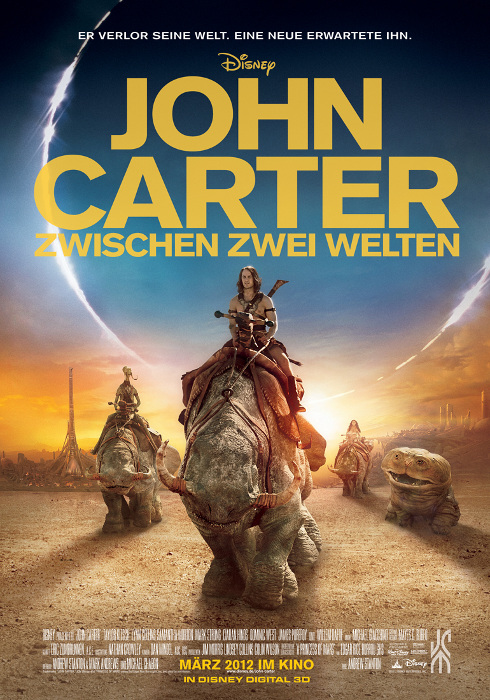 Poster zum Film: John Carter - Zwischen zwei Welten Plakat zum Film: John Carter - Zwischen zwei Welten