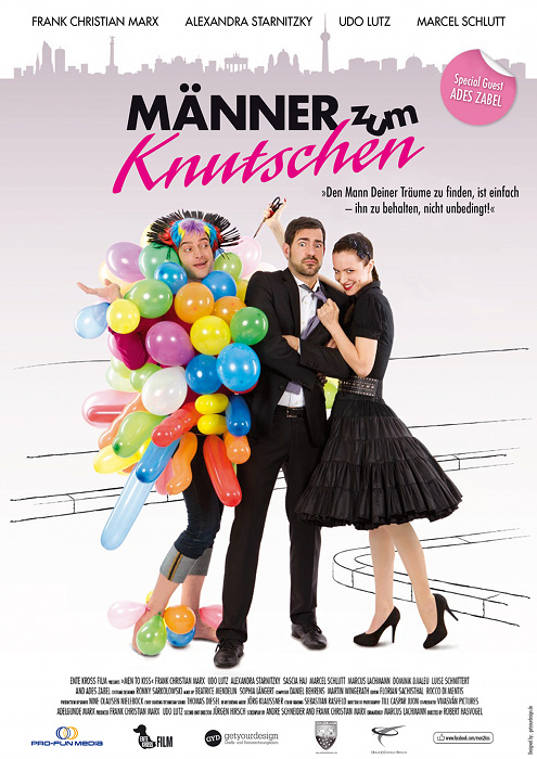 Plakat zum Film: Männer zum Knutschen