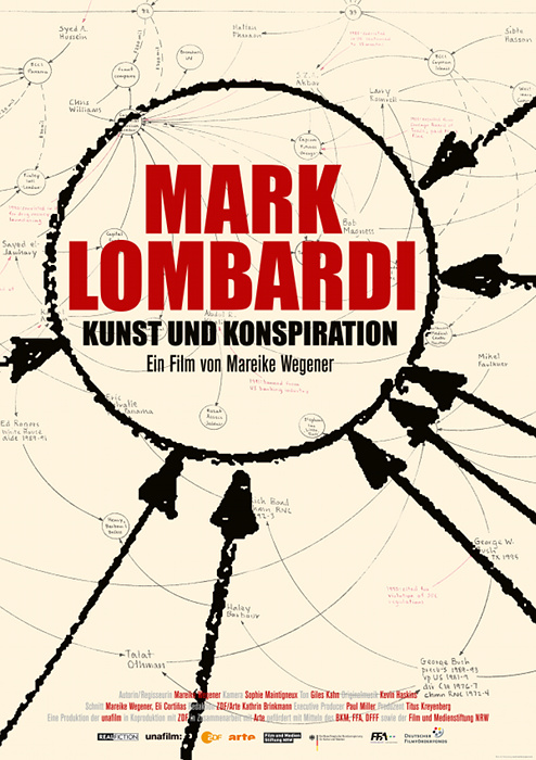 Plakat zum Film: Mark Lombardi - Kunst und Konspiration