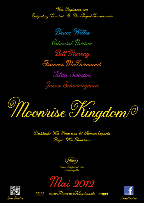 Plakat zum Film: Moonrise Kingdom