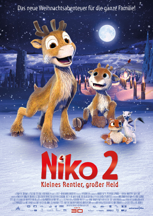 Plakat zum Film: Niko 2 - Kleines Rentier, großer Held