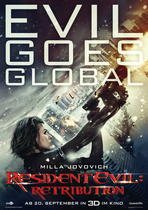 Plakat zum Film: Resident Evil: Retribution