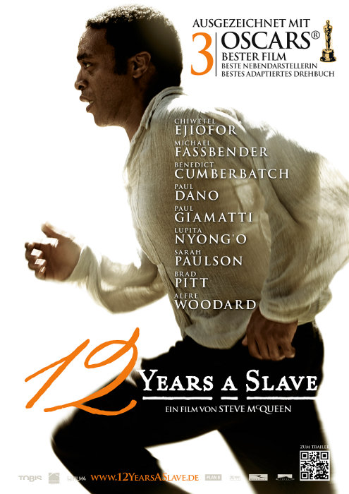 Plakat zum Film: 12 Years a Slave