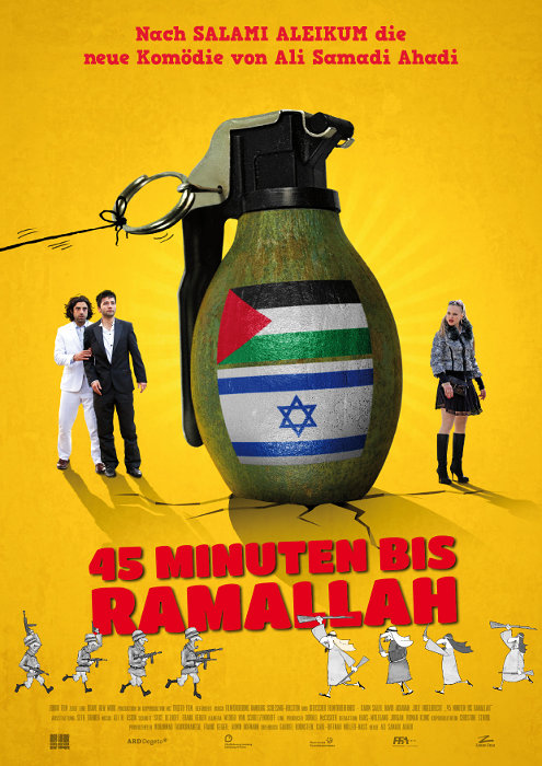 Plakat zum Film: 45 Minuten bis Ramallah