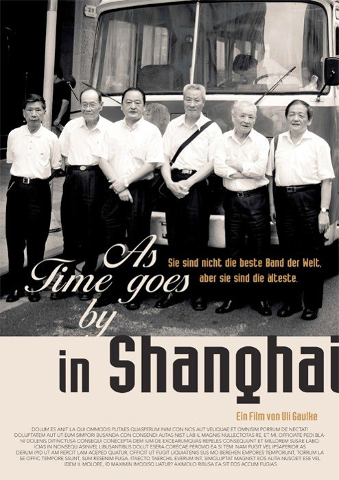 Plakat zum Film: As Time Goes by in Shanghai