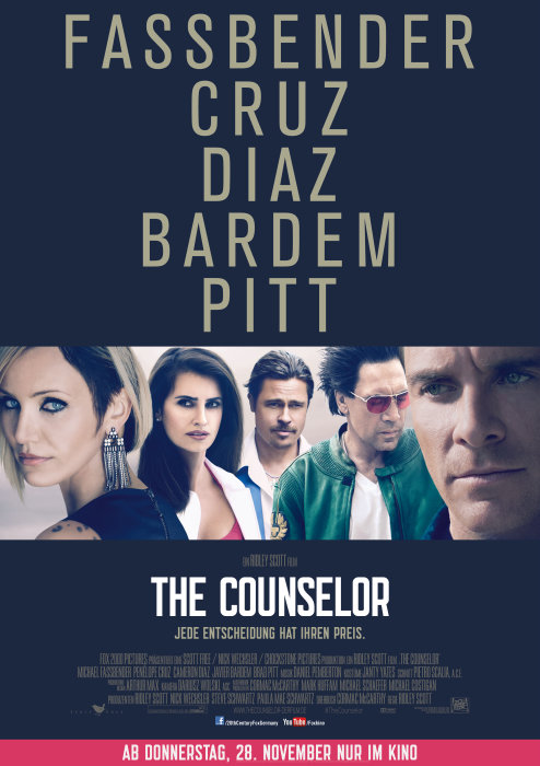 Plakat zum Film: Counselor, The - Jede Entscheidung hat ihren Preis