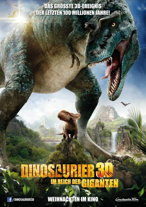 Plakat zum Film: Dinosaurier 3D - Im Reich der Giganten