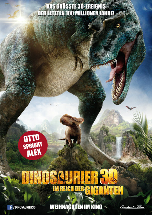 Plakat zum Film: Dinosaurier 3D - Im Reich der Giganten