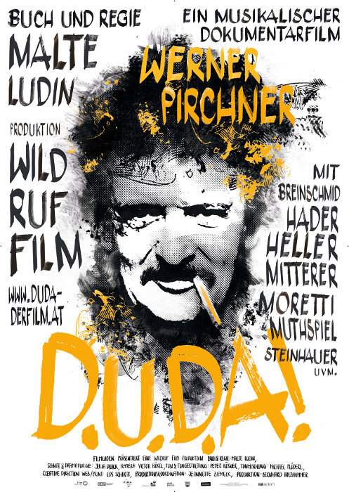 Plakat zum Film: D.U.D.A! Werner Pirchner