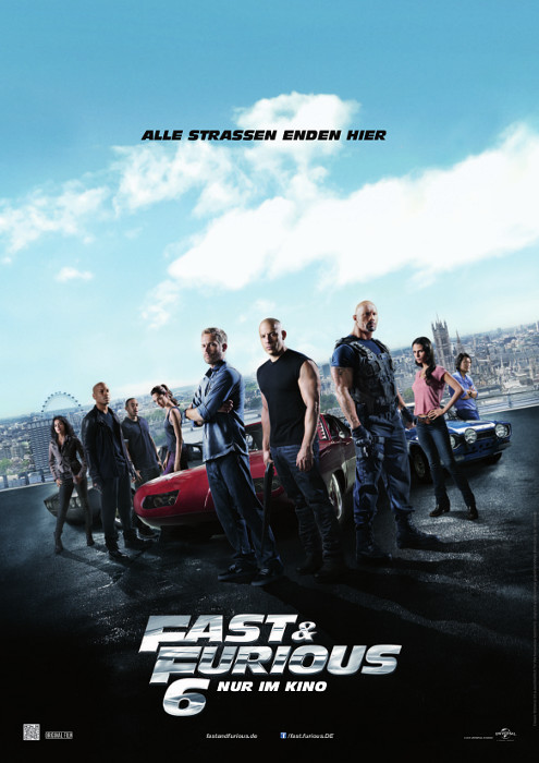 Plakat zum Film: Fast & Furious 6