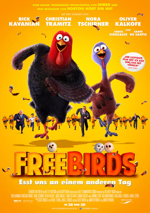 Plakat zum Film: Free Birds - Esst uns an einem anderen Tag