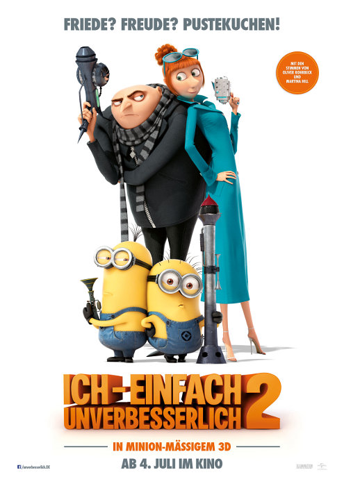 Plakat zum Film: Ich - Einfach unverbesserlich 2