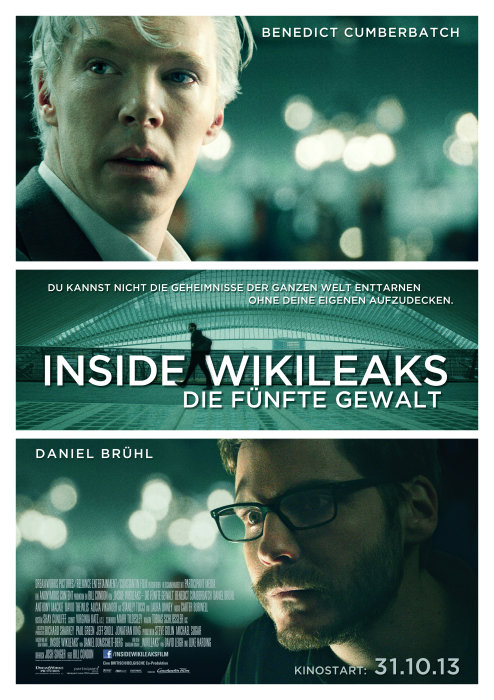Plakat zum Film: Inside WikiLeaks - Die fünfte Gewalt