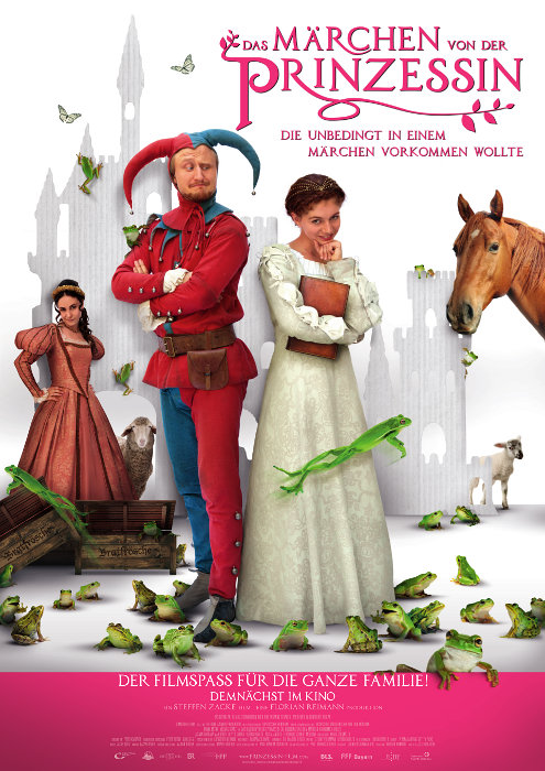Plakat zum Film: Märchen von der Prinzessin, die unbedingt in einem Märchen vorkommen w