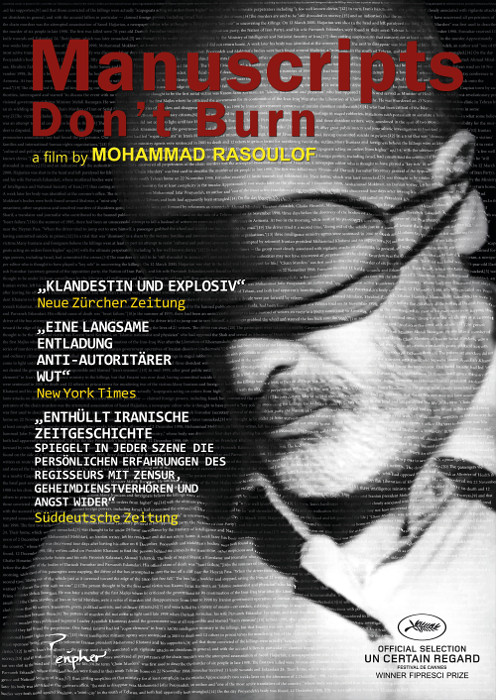 Plakat zum Film: Manuscripts don't burn