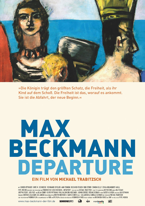 Plakat zum Film: Max Beckmann Departure