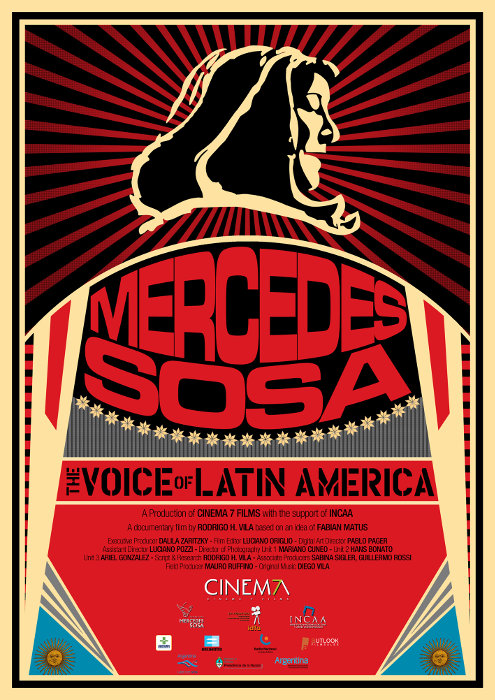 Plakat zum Film: Mercedes Sosa