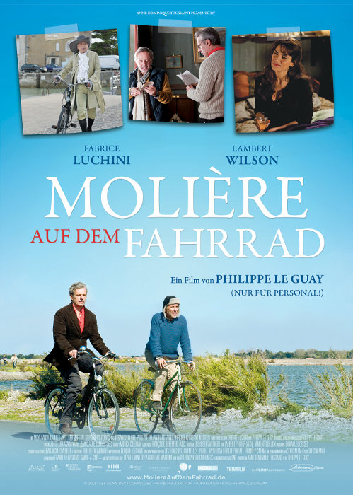 Plakat zum Film: Molière auf dem Fahrrad