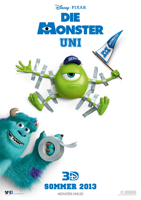 Plakat zum Film: Monster Uni, Die