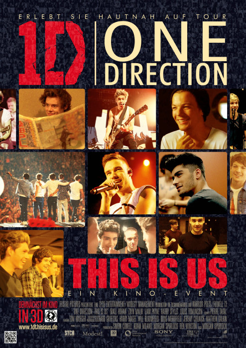 Plakat zum Film: One Direction - This Is Us