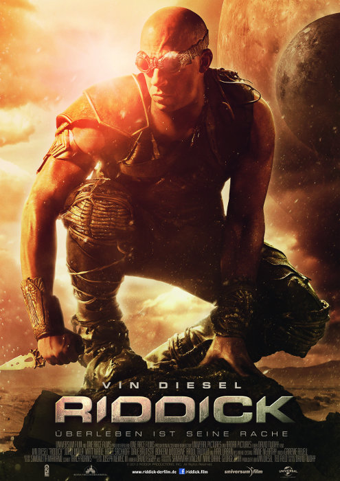 Plakat zum Film: Riddick - Überleben ist seine Rache