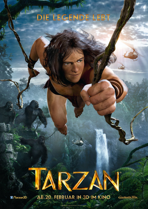 Plakat zum Film: Tarzan 3D