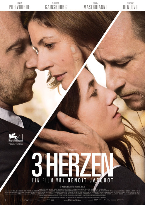 Plakat zum Film: 3 Herzen
