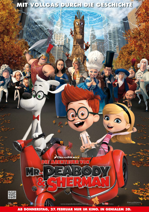 Plakat zum Film: Abenteuer von Mr. Peabody & Sherman, Die