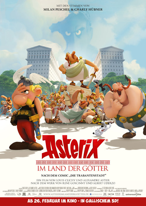 Plakat zum Film: Asterix im Land der Götter