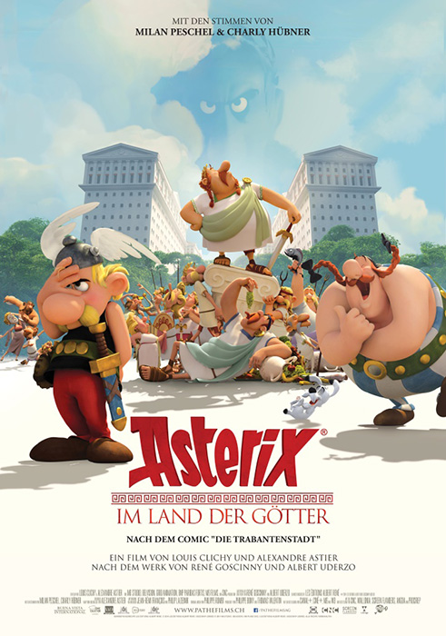 Plakat zum Film: Asterix im Land der Götter