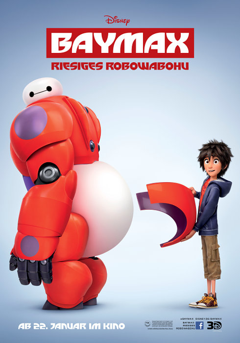 Plakat zum Film: Baymax - Riesiges Robowabohu