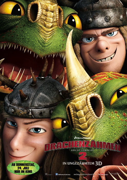 Plakat zum Film: Drachenzähmen leicht gemacht 2