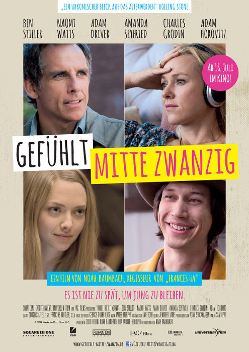 Plakat zum Film: Gefühlt Mitte Zwanzig