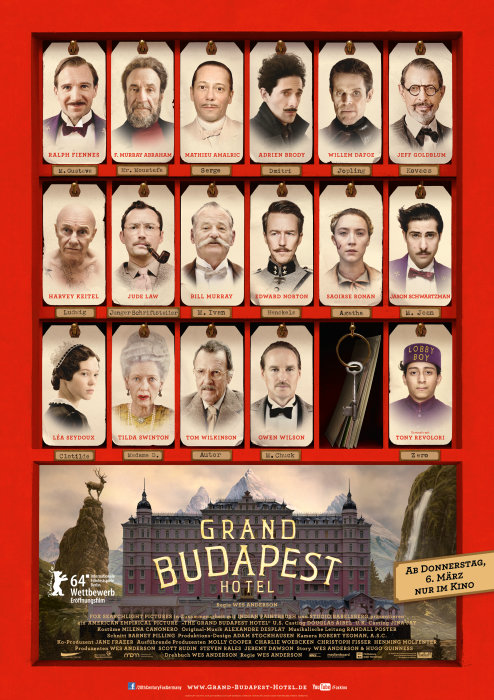 Poster zum Film: Grand Budapest Hotel Plakat zum Film: Grand Budapest Hotel