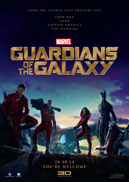 Plakat zum Film: Guardians of the Galaxy