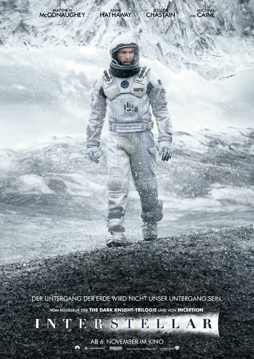 Plakat zum Film: Interstellar