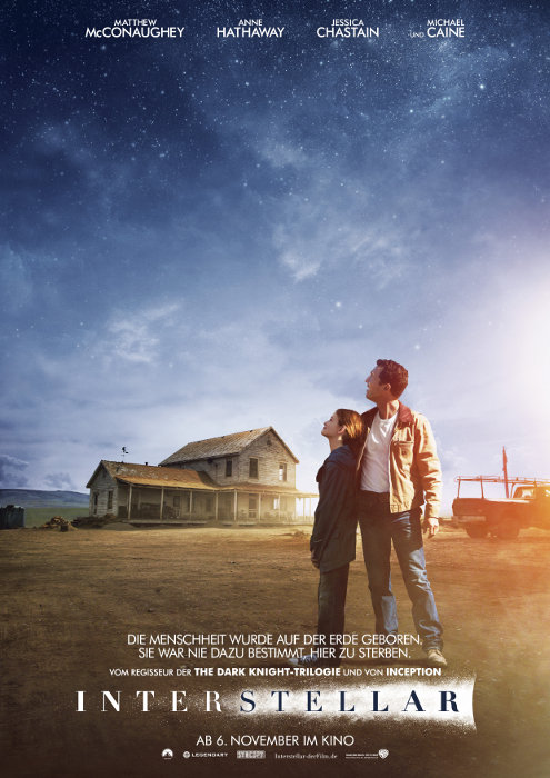 Plakat zum Film: Interstellar