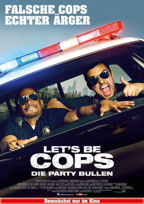 Plakat zum Film: Let's Be Cops - Die Partybullen